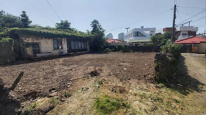 작업 후 드러난 주택 모습. 제주시 제공