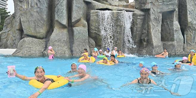 (평양 노동신문=뉴스1) = 북한 원산 갈마해안관광지구. [국내에서만 사용가능. 재배포 금지. DB 금지. For Use Only in the Republic of Korea. Redistribution Prohibited] rodongphoto@news1.kr