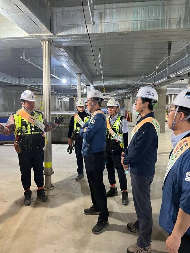 안전보건공단 부산광역본부 현장점검.