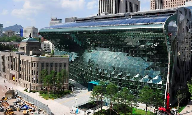 서울시청 청사 전경. 서울시