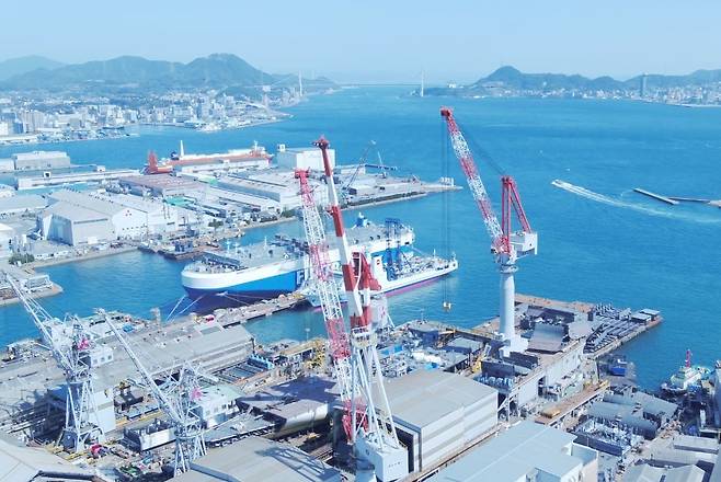 일본 이마바리조선소 전경. /이마바리조선 제공