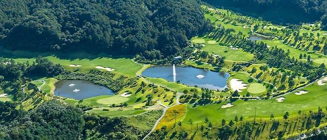 춘천 파가니카CC 전경 일부. 레저프러스 제공.