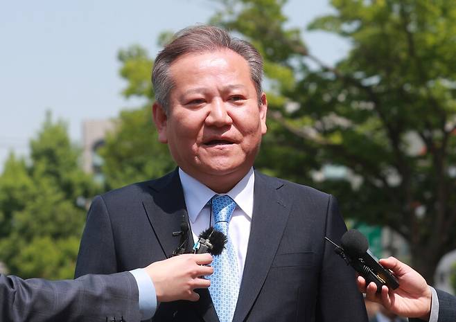 이상민 전 행정안전부 장관. 공동취재사진