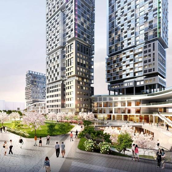 47층 규모로 건설을 추진 중인 서울 노원구 하계5단지 공공주택 조감도. [사진 서울시]