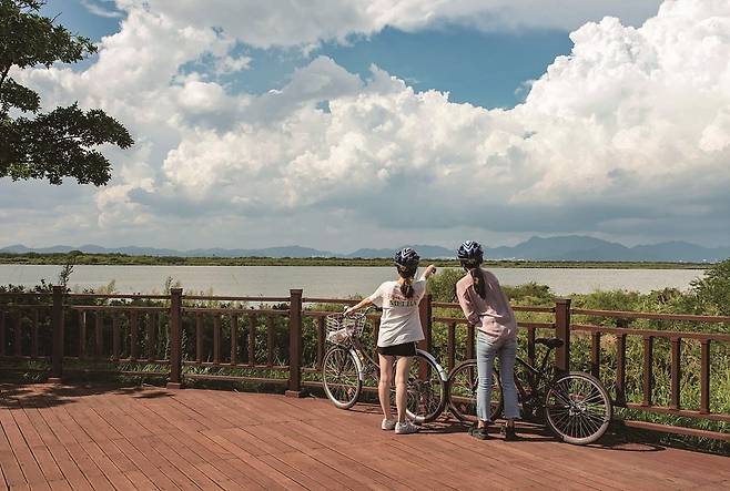 덱(Deck)을 따라 을숙도 한 바퀴(사진=사하구청)