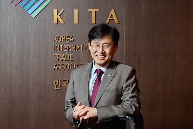 정희철 한국무역협회 무역진흥본부장. 사진=이승재 기자