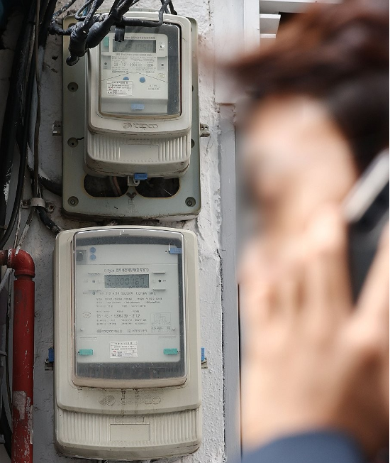 서울 시내의 한 전기계량기 모습.(사진=연합뉴스)