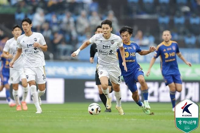 Mo Jae -hyun was the key to Kim Cheon Sangmu attack. Photo = Korea Professional Football Federation