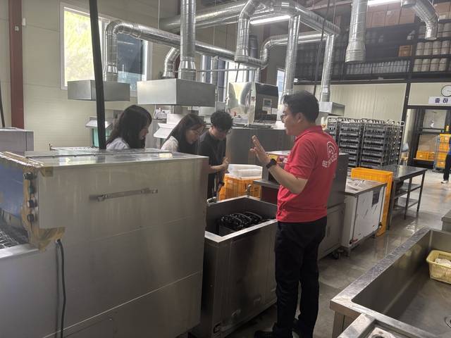 예천군청 현장 견학 모습. 춘천시청 제공