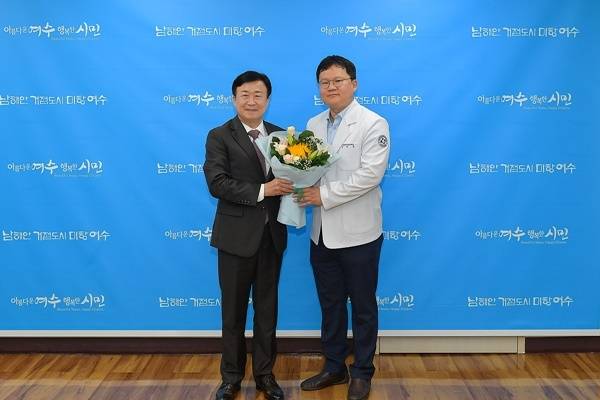 여수시 산업보건의에 위촉된 여수전남병원 박정훈 과장.