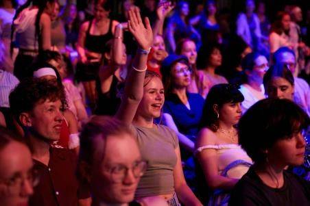 퀴즈에 참여하는 관객 (사진=주독일한국문화원 제공) *재판매 및 DB 금지