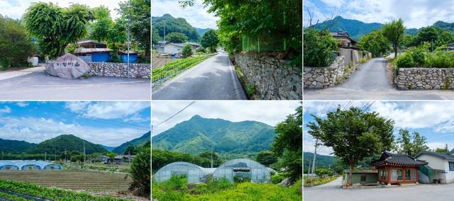 전북 장수군 번암면 하동마을의 풍경. 영화 ‘행복’을 연출한 허진호 감독은 주인공 영수(배우 황정민)와 은희(배우 임수정)가 본격적으로 행복한 일상을 보내게 되는 공간으로 이곳을 택했다. 하동마을은 영수가 이전의 삶에 없었던 사랑과 행복을 느낄 뿐만 아니라 마음에 누적된 상처까지 치유하는 공간으로 활용된다.