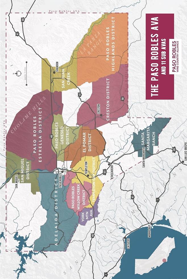 파소 로블스 AVA.&nbsp; 파소로블스와인협회