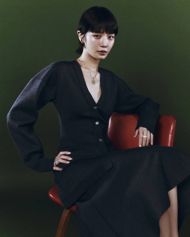 넷플릭스 시리즈 '오징어게임'의 배우 박규영이 2일 진행된 라운드인터뷰를 위해 포즈를 취하고 있다. /사진제공=넷플릭스 2025.07.02 /사진=김휘선 hwijpg@