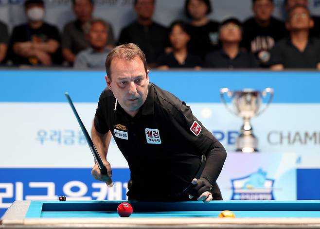 스페인 출신의 당구 강자 다니엘 산체스 [PBA 제공. 재판매 및 DB 금지]