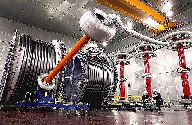 LS전선, HVDC 케이블 상용화 성공 [LS전선 제공. 재판매 및 DB 금지]