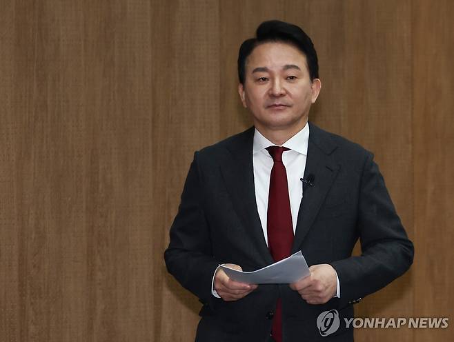 원희룡 전 국토교통부 장관 [연합뉴스 자료사진]