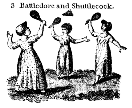 과거 유럽 귀족들이 즐기던 배드민턴