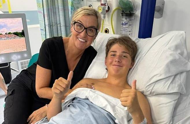 더운 여름날 운동을 하던 10대 소년이 열사병으로 간 이식을 받을 뻔한 사연이 소개됐다. [사진=SNS]