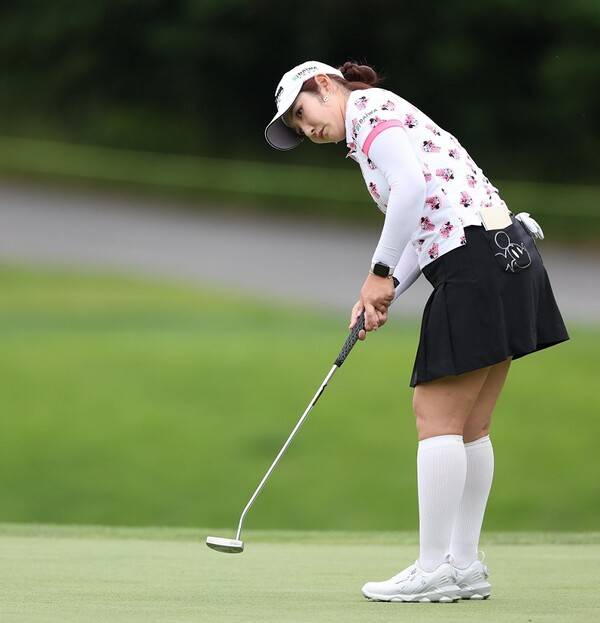 2025년 일본여자프로골프(JLPGA) 투어 시세이도·JAL 레이디스 오픈 우승 경쟁에 뛰어든 배선우 프로. 사진제공=KLPGA