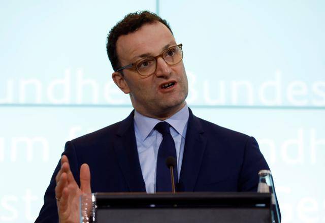 옌스 슈판 독일 연합당(Union) 원내대표. 베를린=EPA 연합뉴스