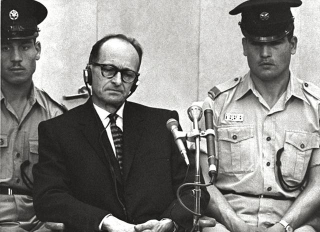 나치 전범 아이히만 압송.