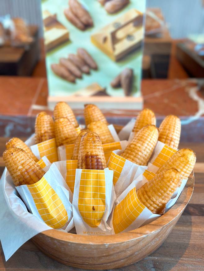 강원도 옥수수빵 / 사진=권효정 여행+ 기자