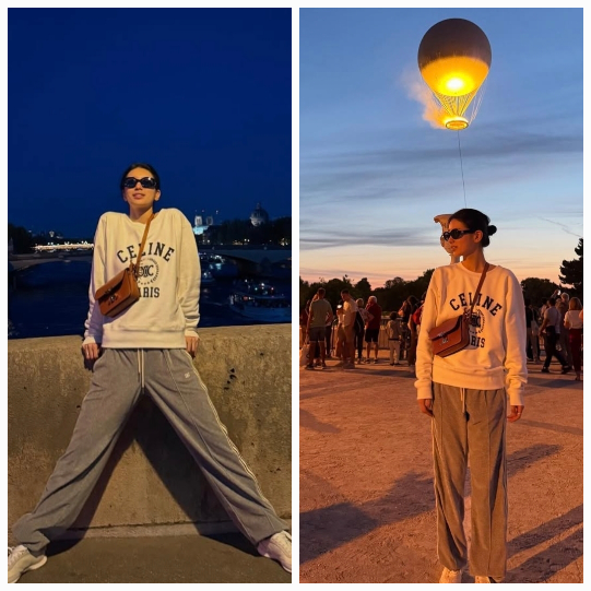 수지가 5일 자신의 SNS를 통해 파리의 여름밤 풍경을 공유했다.사진=수지 SNS