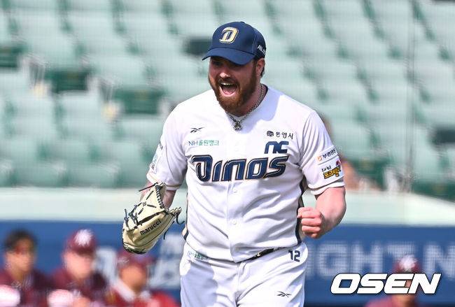 [OSEN=울산, 이석우 기자] NC 다이노스 로건 / foto0307@osen.co.kr