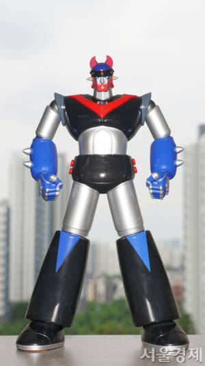 로보트 태권브이(피규어) 최수문기자