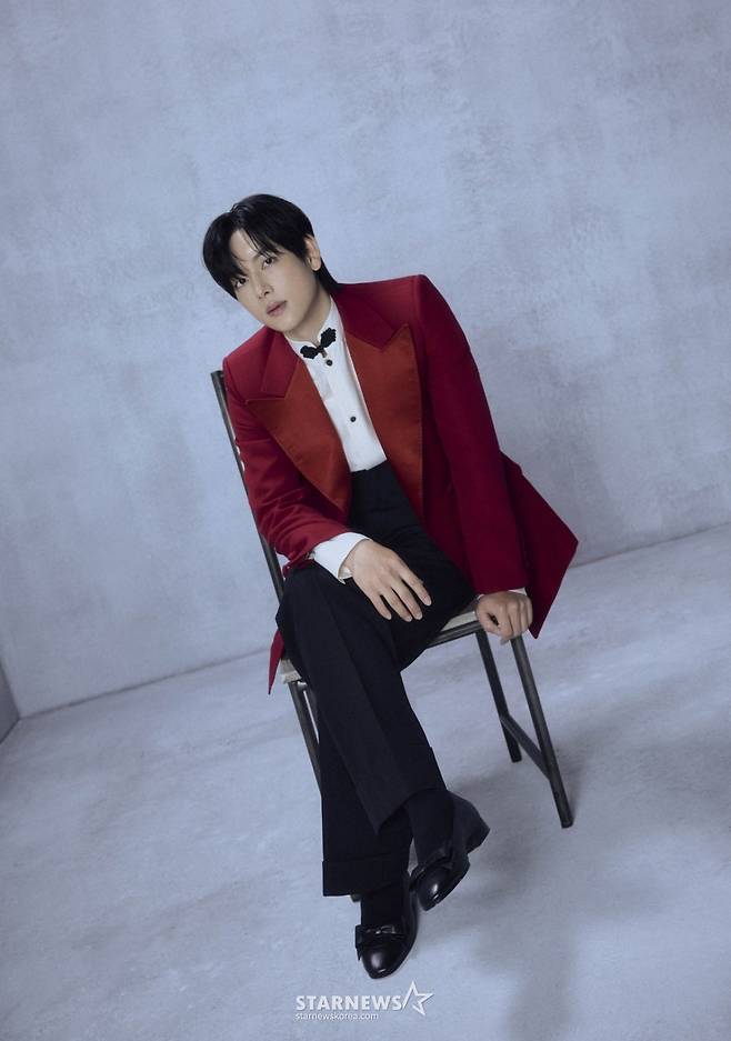 넷플릭스 오리지널 시리즈 '오징어 게임' 시즌3의 배우 임시완이 2일 진행된 라운드 인터뷰를 위해 포즈를 취하고 있다. /사진제공=넷플릭스 2025.07.02 /사진=이동훈 photoguy@