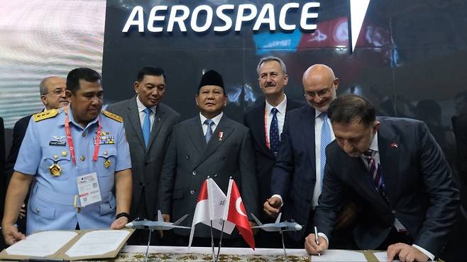인도네시아 칸 전투기 도입 협약식