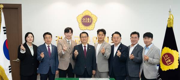 제9대 인천시의회 후반기 건설교통위원회. /인천시의회 제공