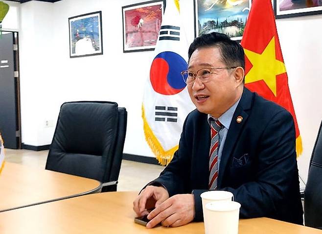 신부 시아버지 이창근 주한 베트남 관광대사. /김광수 씨 제공