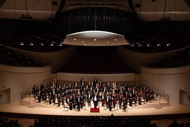 부산시립교향악단 정기연주회 공연 장면. 부산문화회관 제공.