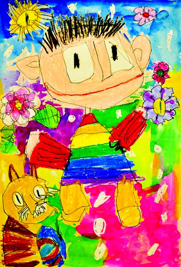 유치부 대상(대구광역시교육청교육감상) 김정우 엘키즈 유치원 정우의 꽃마중