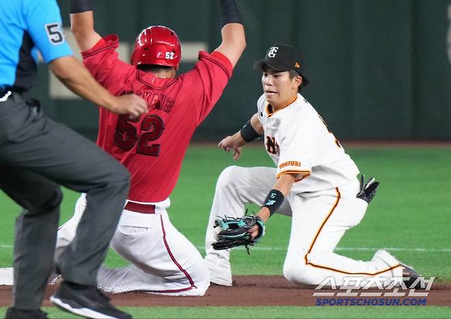 히로시마와 요미우리의 5일 도쿄돔 경기가 연장 12회 무승부로 끝났다. 히로시마는 이번 주 두 차례 연장 12회 무승부를 기록했다. 사진캡처=요미우리 자이언츠 SNS