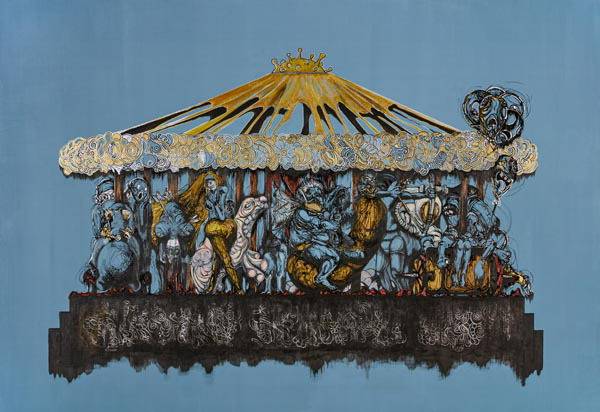 심승욱 작가의 ‘Mary! Go round!’.  아리안갤러리 제공