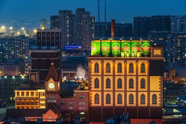 맥주 시음이 가능한 칭다오 맥주 박물관.