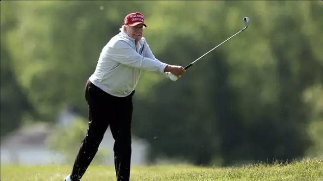 도널드 트럼프 미국 대통령. 게티이미지뱅크&nbsp;