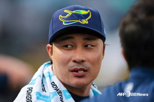 탬파베이 레이스 김하성. /AFPBBNews=뉴스1