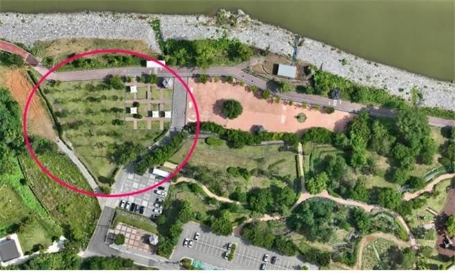 평택시 '한국전쟁 미군 전사자 추모 시설' 건립 예정지 [평택시 제공. 재판매 및 DB 금지]