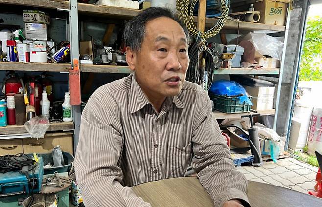김창섭(65) 부천새농민회장·오정농협 쌀작목반장