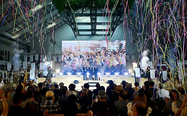 5일 중구 상상플랫폼에서 열린 '제43회 대한민국연극제 인천 개막식' 현장 <사진=인천시 제공>