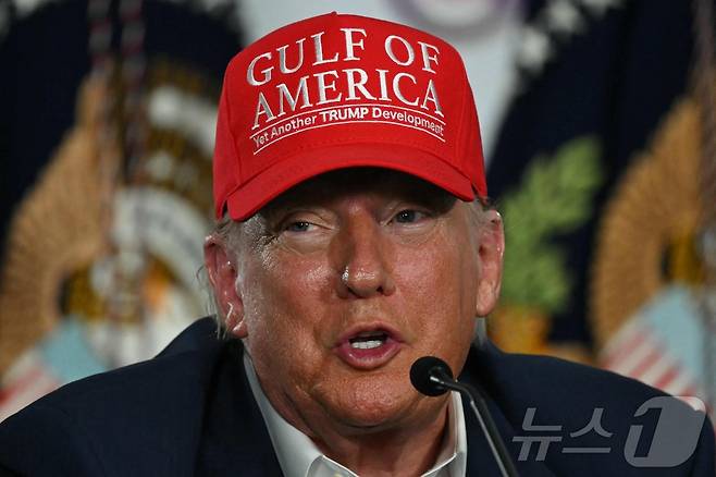 도널드 트럼프 미국 대통령 2025.07.01 ⓒ AFP=뉴스1 ⓒ News1 류정민 특파원