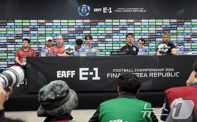 동아시안컵 남자부 기자회견 2025.7.6/뉴스1 ⓒ News1 이동해 기자
