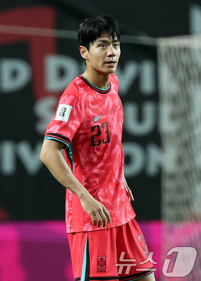 전진우가 어지러움증으로 인한 컨디션 저하로 대표팀 소집에서 제외됐다. 2025.6.10/뉴스1 ⓒ News1 이승배 기자