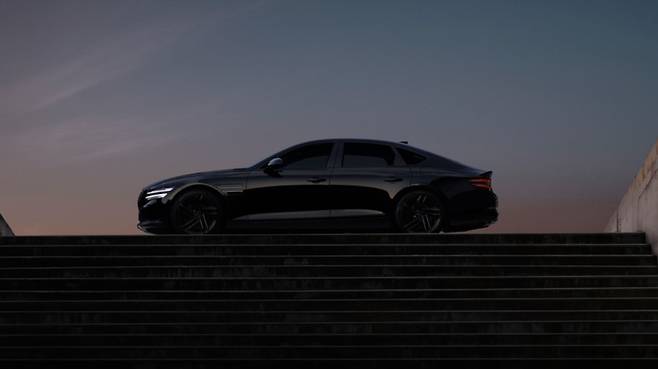 제네시스 G80 블랙