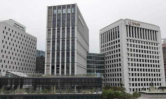서울 중구 한국은행 본관 전경. 연합뉴스