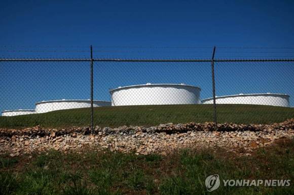 미국 오클라호마주 쿠싱의 원유 저장 시설 [사진=연합뉴스]